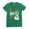 do you even boo bro halloween Ladies Fitted T-Shirt