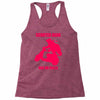 bear has no rules Racerback Tank