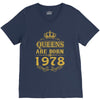 queens are born in 1978 V-Neck Tee