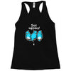 shit happens Racerback Tank