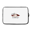 Excuse Me Is It March Yet Baby Boy Laptop sleeve