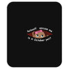 October Peeking Out Baby Girl Mousepad