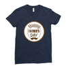 HAPPY FATHER DAY Ladies Fitted T-Shirt
