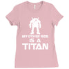 my other ride is a titan Ladies Fitted T-Shirt