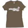 static drop oem Ladies Fitted T-Shirt