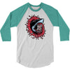shark attack 3/4 Sleeve Shirt