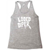 loded diper Racerback Tank