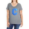 c 3d Ladies Curvy T-Shirt