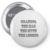 Grandpa Pin-back button