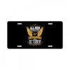 All Men Are Created Equal But Only The Best Are Born In October License Plate