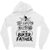 You Cant Scare Me I am Biker Father Zipper Hoodie
