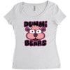 dummi bears Women's Triblend Scoop T-shirt
