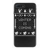 winter is coming ugly christmas sweater iPhone 7 Plus Case