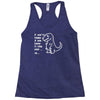 if you're happy clap your hands Racerback Tank