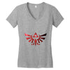 Zelda Galaxy Women's V-Neck T-Shirt