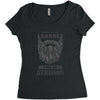 Herisson Beard Women's Triblend Scoop T-shirt