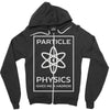 particle physics funny pun Zipper Hoodie