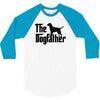 the dogfather labrador retriever 3/4 Sleeve Shirt
