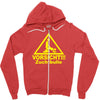 vorsicht zuchtbulle funny Zipper Hoodie
