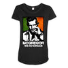 mcgregor the notorious ireland Maternity Scoop Neck T-shirt