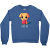 puppy love Crewneck Sweatshirt