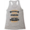 Super Cool Grandson Of A Freaking Awesome Mother Racerback Tank