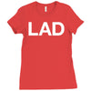 lad printed Ladies Fitted T-Shirt