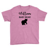 Daddy Bear - Baby Bear Custom Name Youth Tee