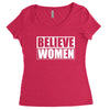 Believe Women Women's Triblend Scoop T-shirt