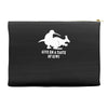 funny rude taste of kiwi Accessory Pouches