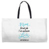 Mom Great Job I'm Awesome Love Happy Mother's Day Weekender Totes