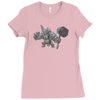 overwatch reinhardt cute Ladies Fitted T-Shirt