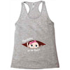 April Peeking Out Baby Girl in Spanish Racerback Tank