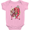 krampus (blood red) Baby Bodysuit