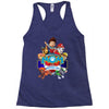 paw patrol birthday boy mom Racerback Tank