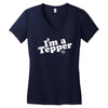 I'm A Tepper Women's V-Neck T-Shirt