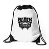 black panther 3 Drawstring Bags