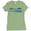 without me, its just aweso Ladies Fitted T-Shirt