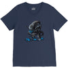 alien eats alien V-Neck Tee