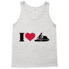 i love jet ski racing Tank Top
