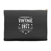 original parts vintage established 1977 perfectly aged Accessory Pouches