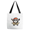 pirate wars Tote Bags