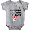 win some, lose some, dim sum Baby Bodysuit