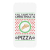 All I Want For Christmas Is Pizza Ugly Christmas For Light iPhoneX
