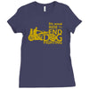 annual ride to end dog fighting Ladies Fitted T-Shirt