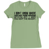 opinions Ladies Fitted T-Shirt