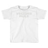 veggie rule Toddler T-shirt