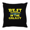 Best Friend Boyfriend In The Galaxy Throw Pillow