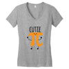 Cutie Pi Women's V-Neck T-Shirt
