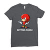 getting swole Ladies Fitted T-Shirt